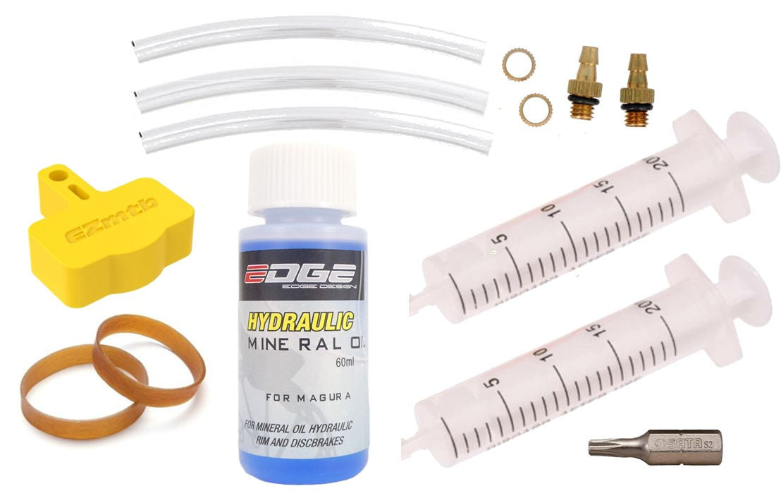 Schijfrem-ontluchtingsset Edge Magura - incl. olie