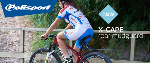 Achterspatbord 27.5/29" Polisport X-Cape met zadelpenbevestiging