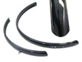 Spatbordset 28"  Hybride gemaakt van aluminium 50mm - zwart