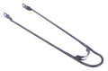 Spatbordstang 28" Tour met Bumper  Mat-Zwart