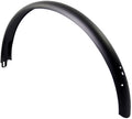 Achterspatbord 28" urban 58 mm breed - mat zwart