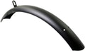 Voorspatbord 28" transport Urban 60 mm breed - mat zwart