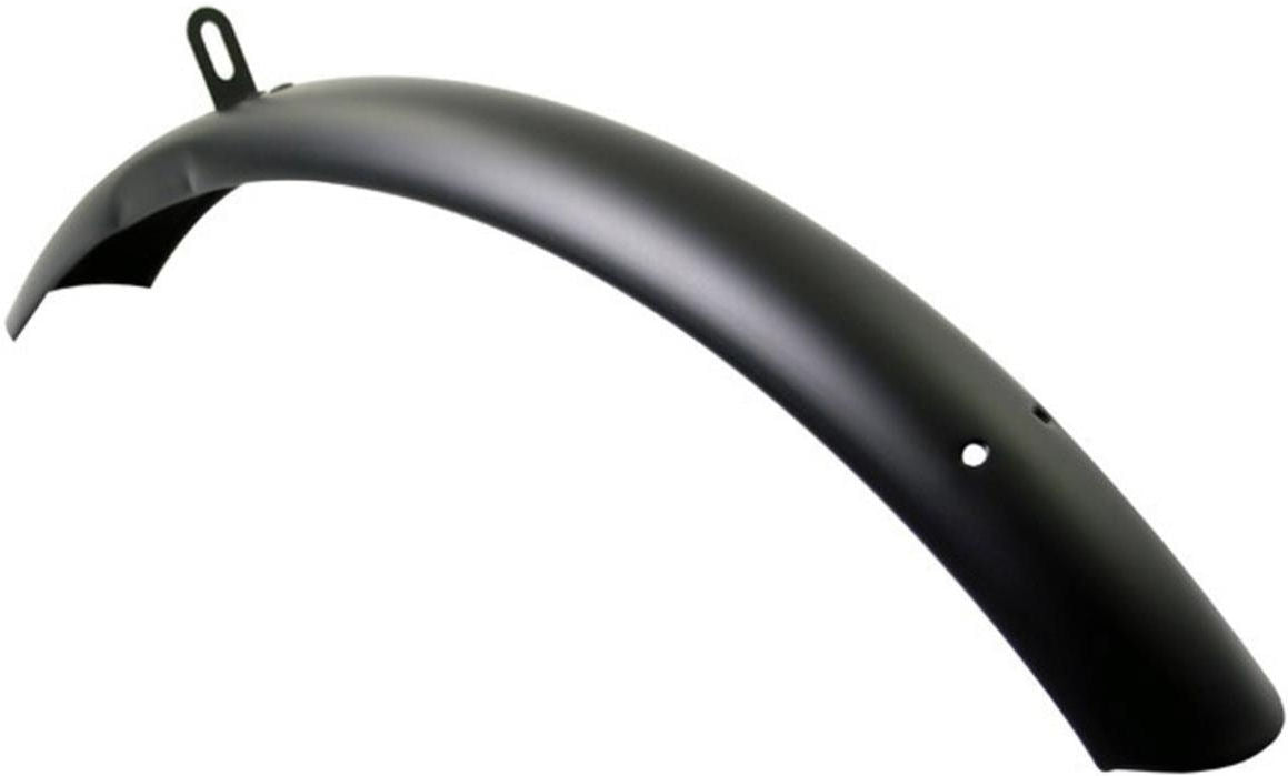 Voorspatbord 28" transport Urban 60 mm breed - mat zwart