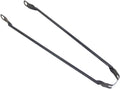 Spatbordstang 28"  - mat zwart