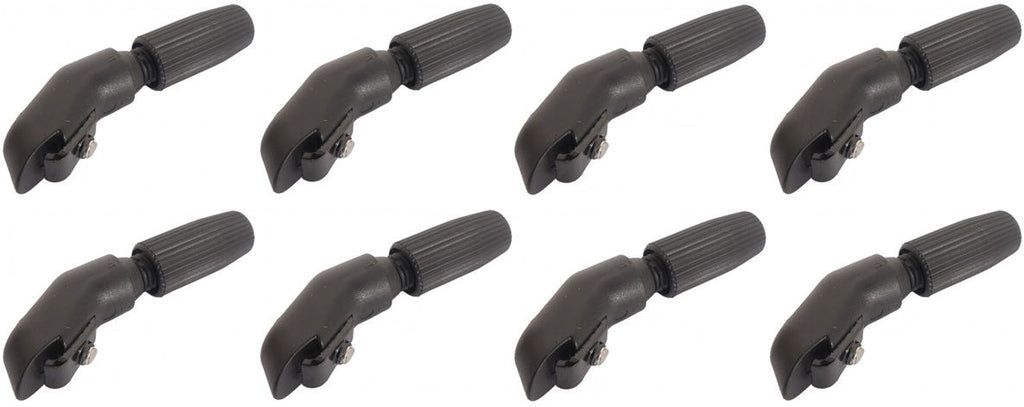 Bevestiging spatbordstang Mirage ø3.2mm - set van 8 stuks - zwart