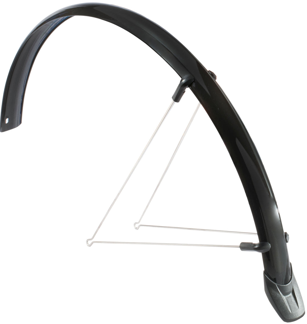 Spatbordset Eurofender Rapido 26" x 51 mm - zwart
