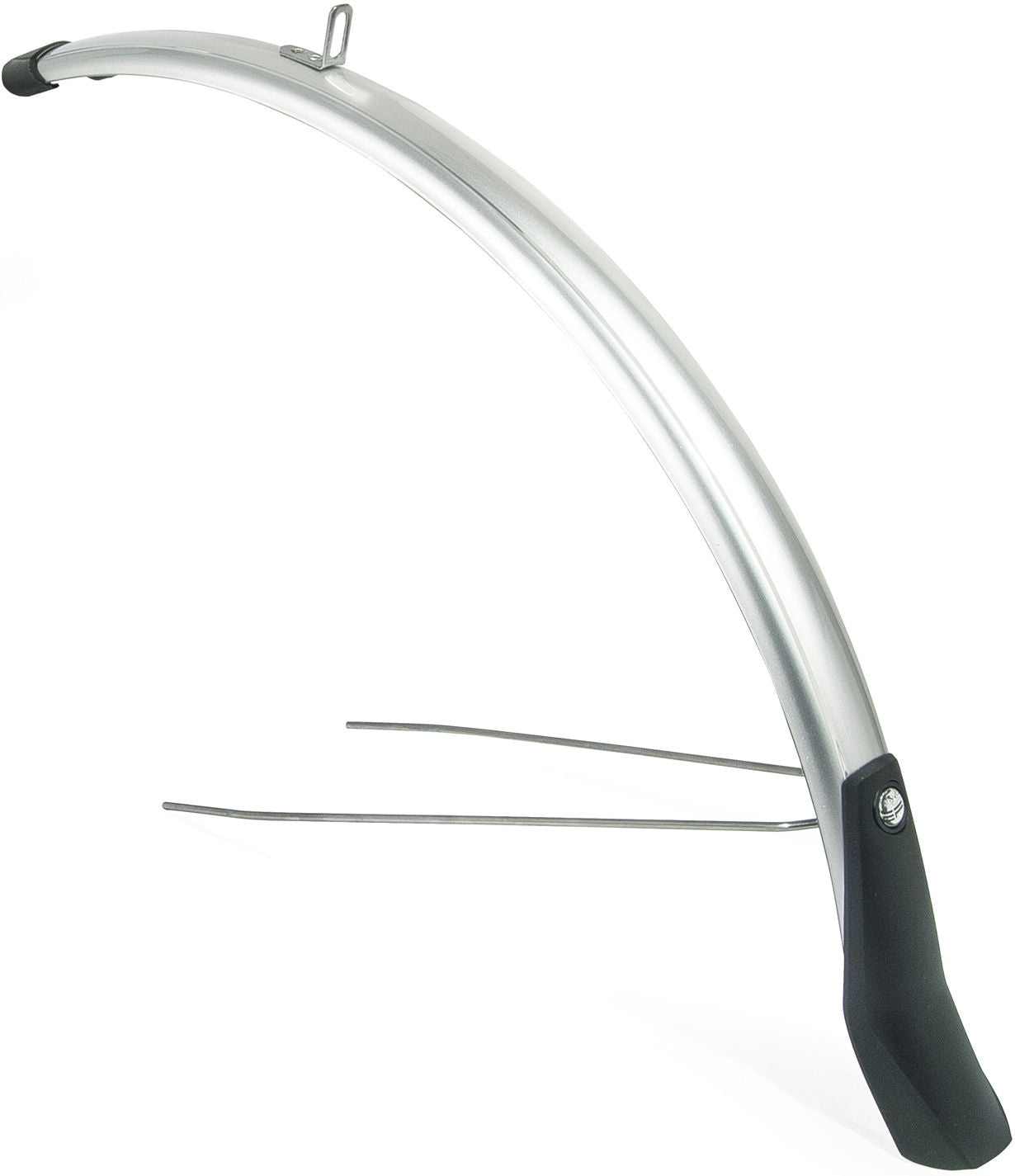 Spatbordset Eurofender Snello 28" x 51 mm - zilver