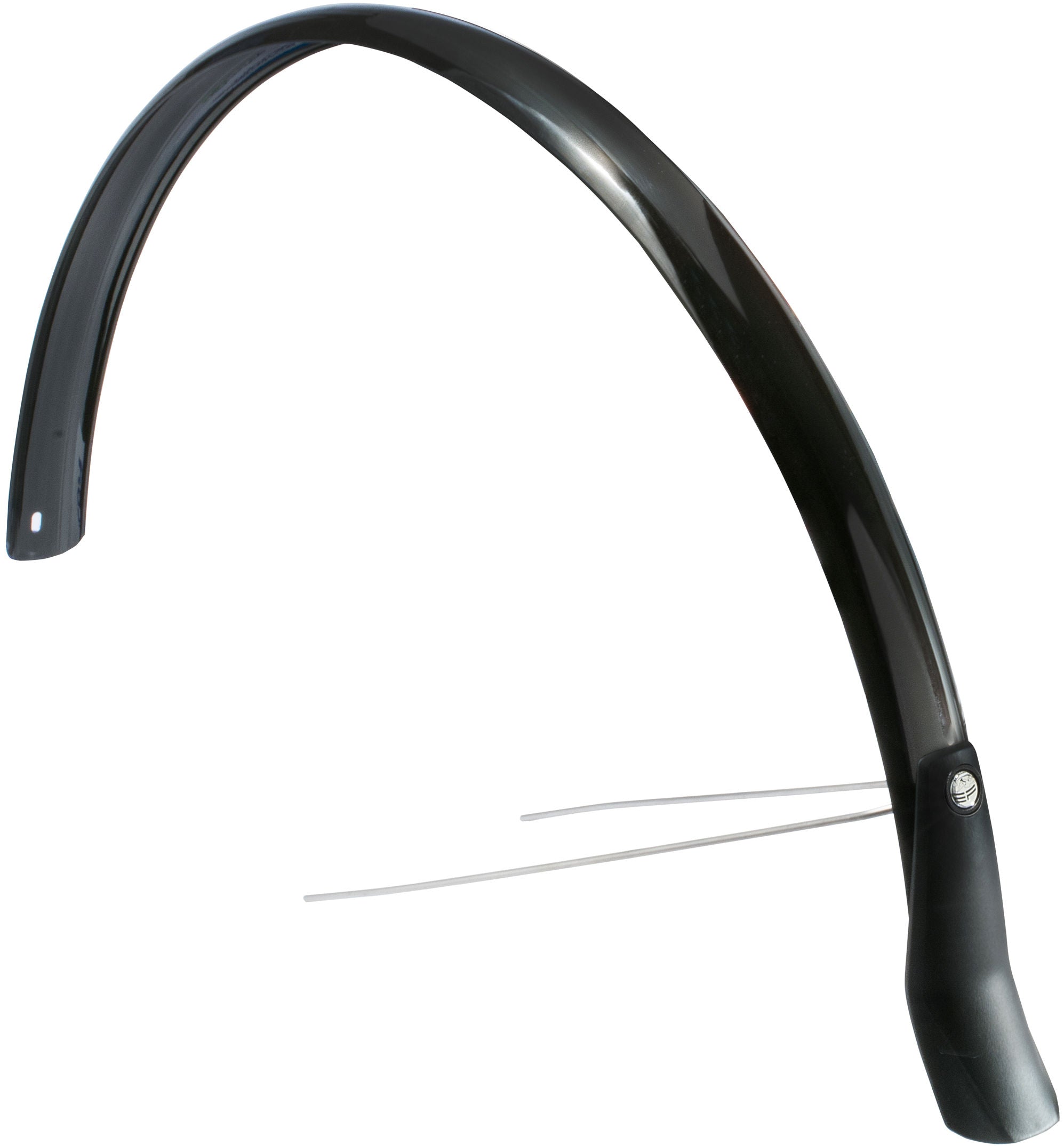 Achterspatbord Eurofender Snello 28" x 46 mm - zwart