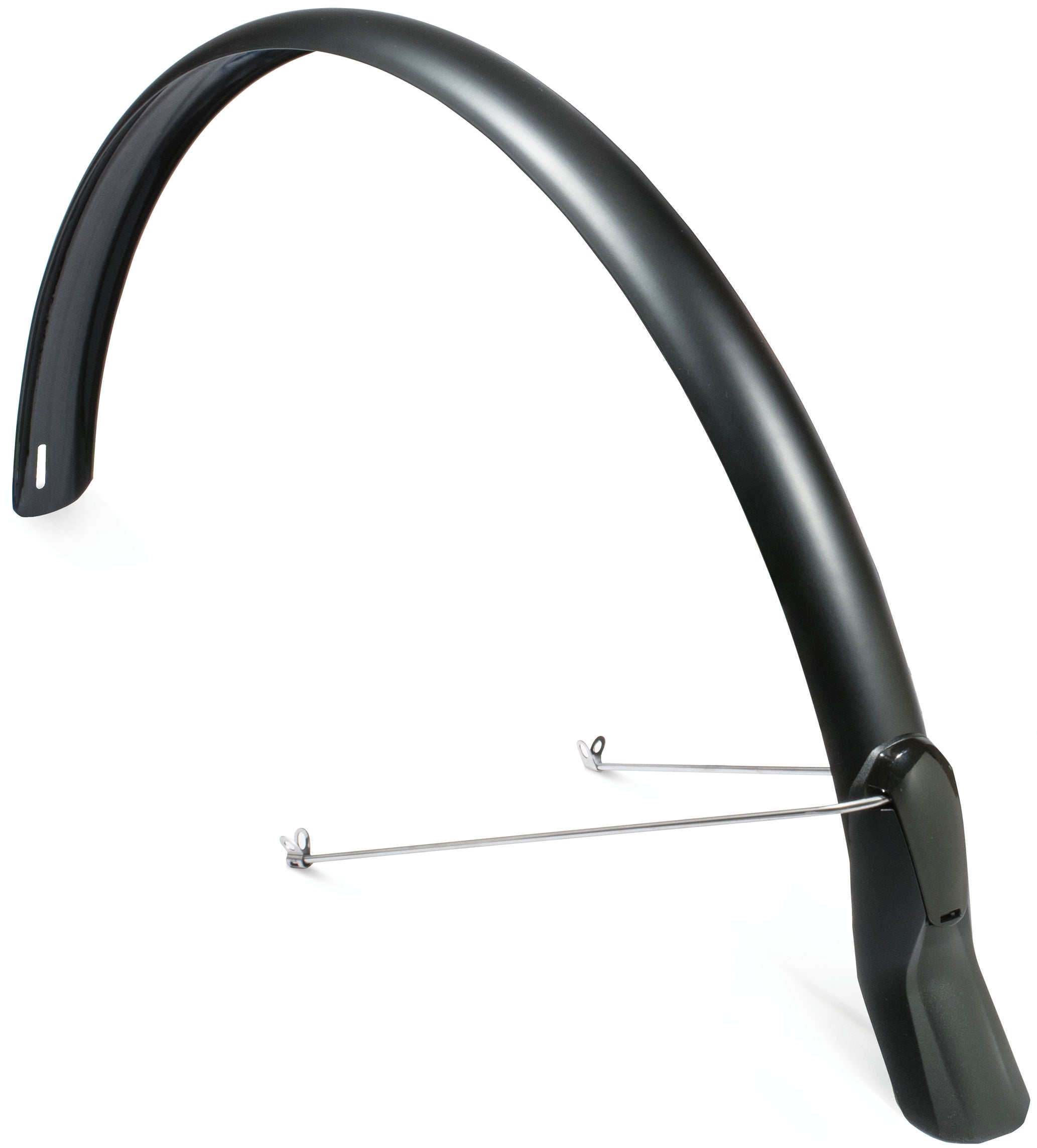 Achterspatbord Eurofender Scatto 28" x 51 mm - mat zwart