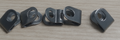 RVS bevestigingsclip voor Eurofender spatbordstang - 5 stuks