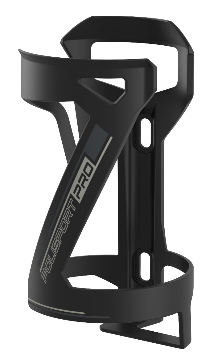 Bidonhouder Polisport Side Cage - zwart/grijs