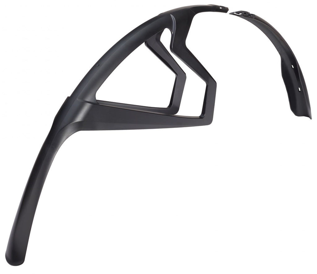 Spatbordset 28" Polisport R-Mud 32mm - zwart