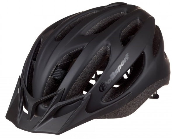 Fietshelm Polisport Sport-flow Medium 55-57 cm - mat zwart