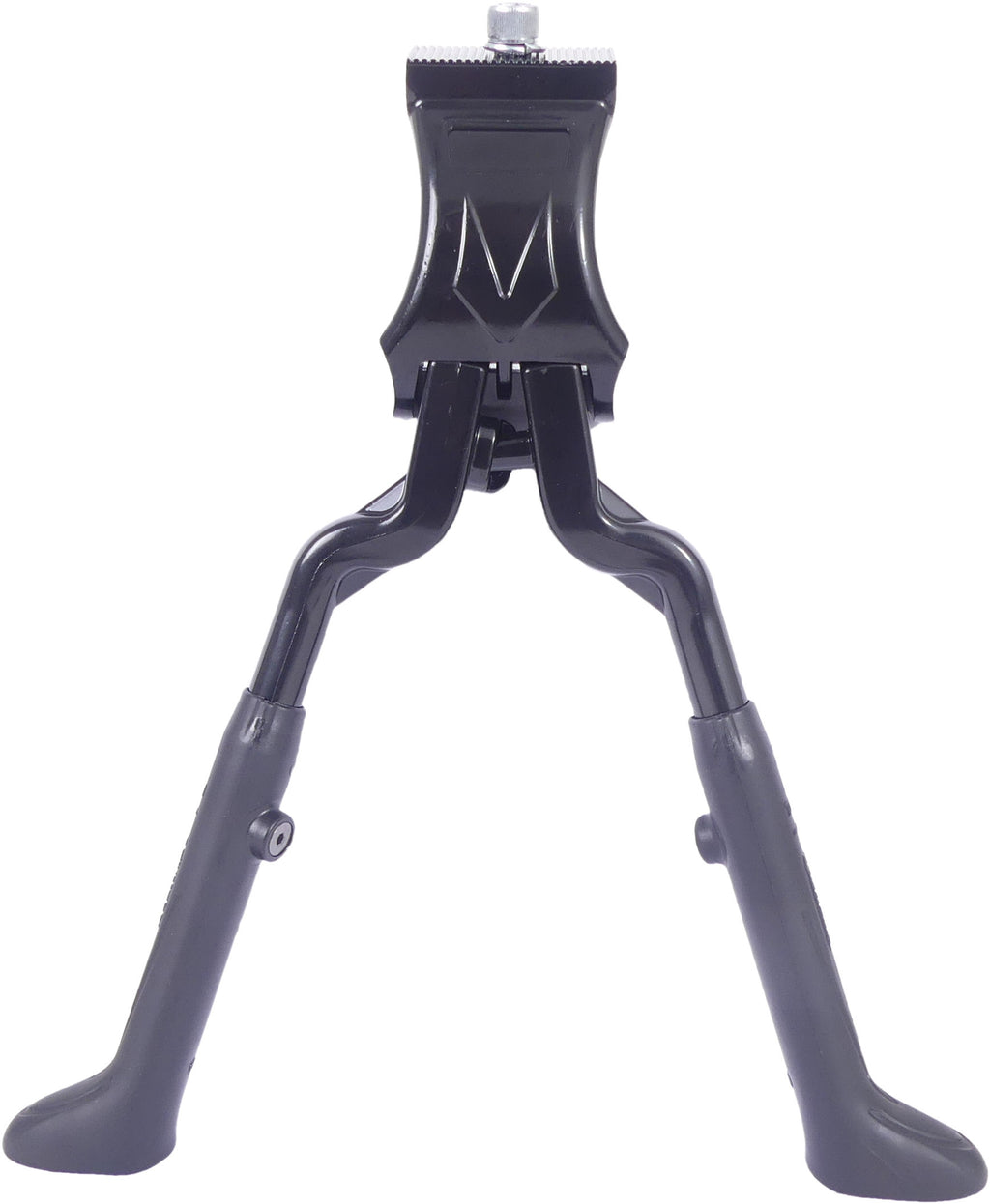 Middenstandaard 24/28" 2-poot aluminium - zwart