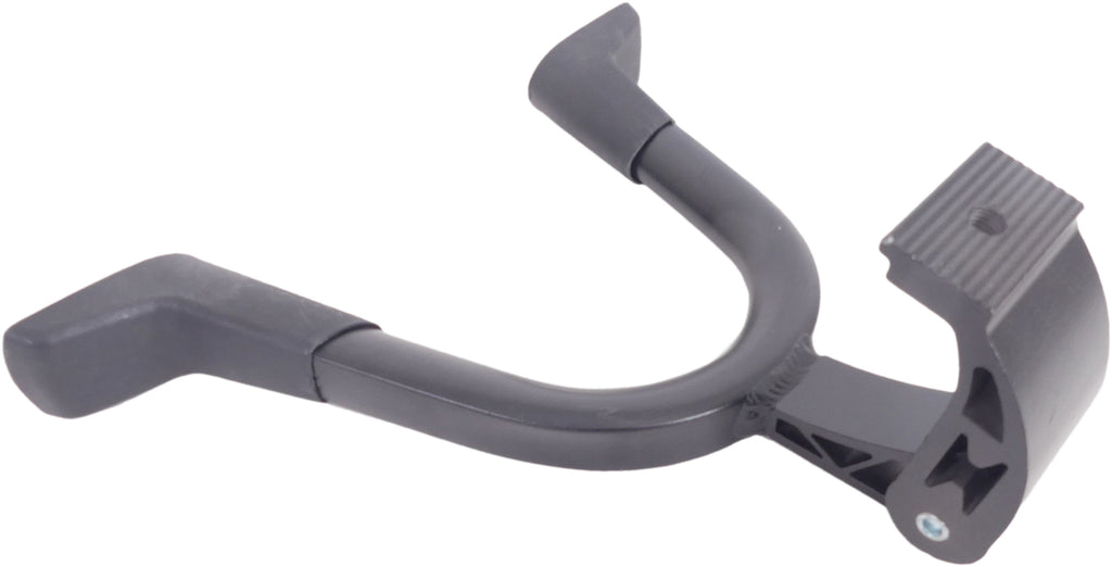 Middenstandaard 28" Edge Double 2-poot 30cm aluminium - zwart