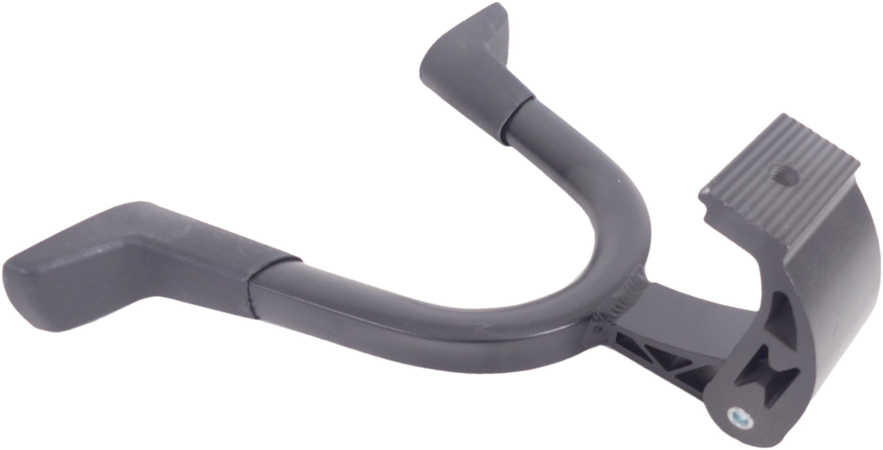 Middenstandaard 28" Edge Double 2-poot 30cm aluminium - zwart
