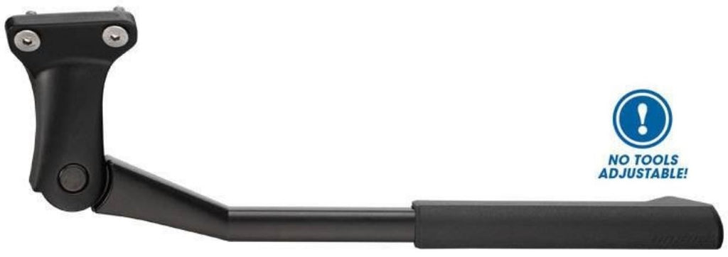 Fietsstandaard 26-28" Ursus Mooi achterbrugmontage - met  40mm bevestigingsplaat - zwart