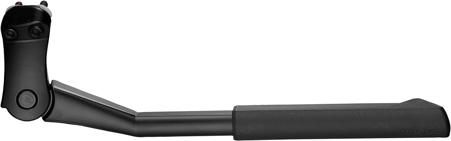 Fietsstandaard 24-28" Ursus Mooi achterbrugmontage - met 18 mm bevestigingsplaat - zwart