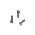 Spaaknippel met ronde kop Alpina 14G/15.0mm/4/Fg 2.3 ABS/messing - zwart (144 stuks)