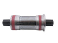 Vierkante trapas 107mm Edge BSA 68mm met aluminium cups - Zilver