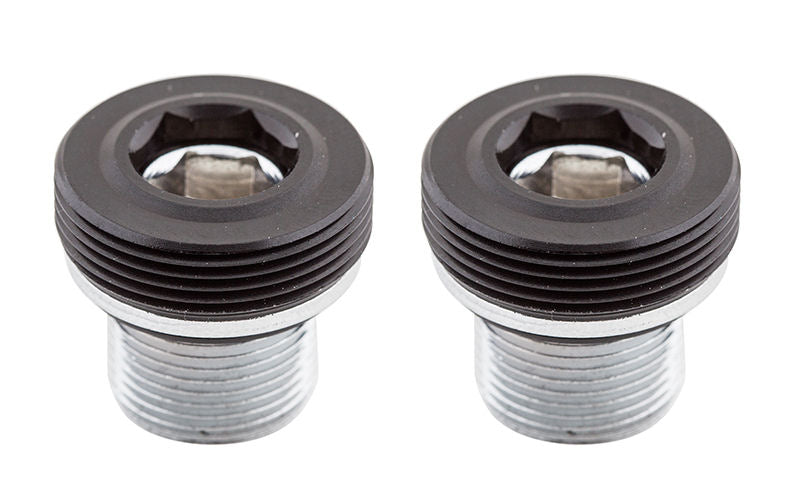 Crankbout Sunrace ISIS M12 (2 stuks) - Zwart/Zilver