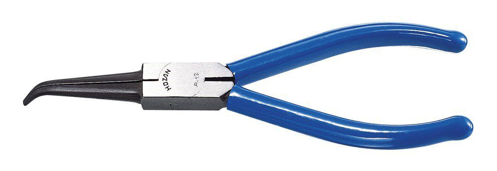 Borgpunttang gebogen Hozan P-12  L=15 HRC45