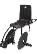 Kinderzitje achter Bobike Classic Junior Plus - urban black