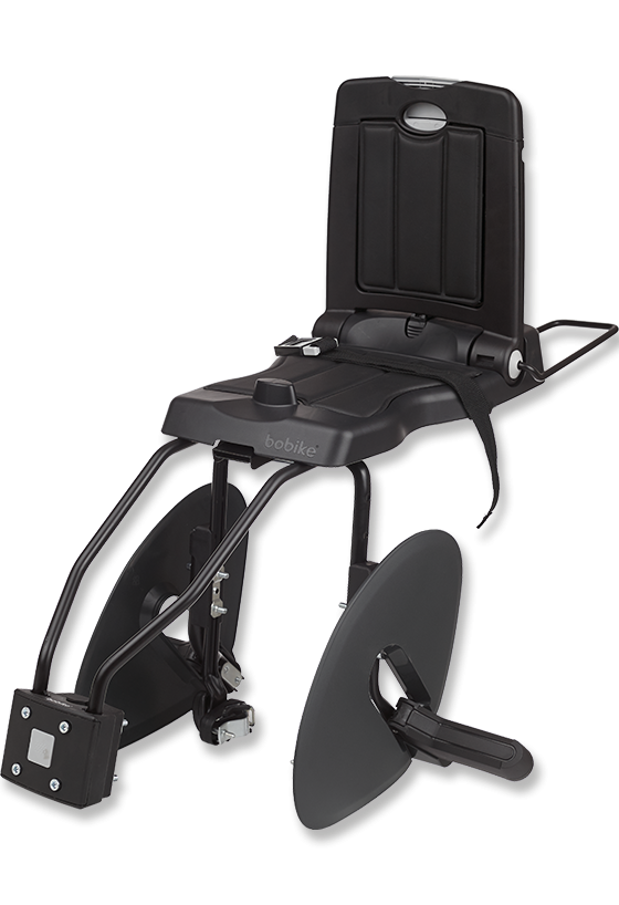 Kinderzitje achter Bobike Classic Junior Plus - urban black