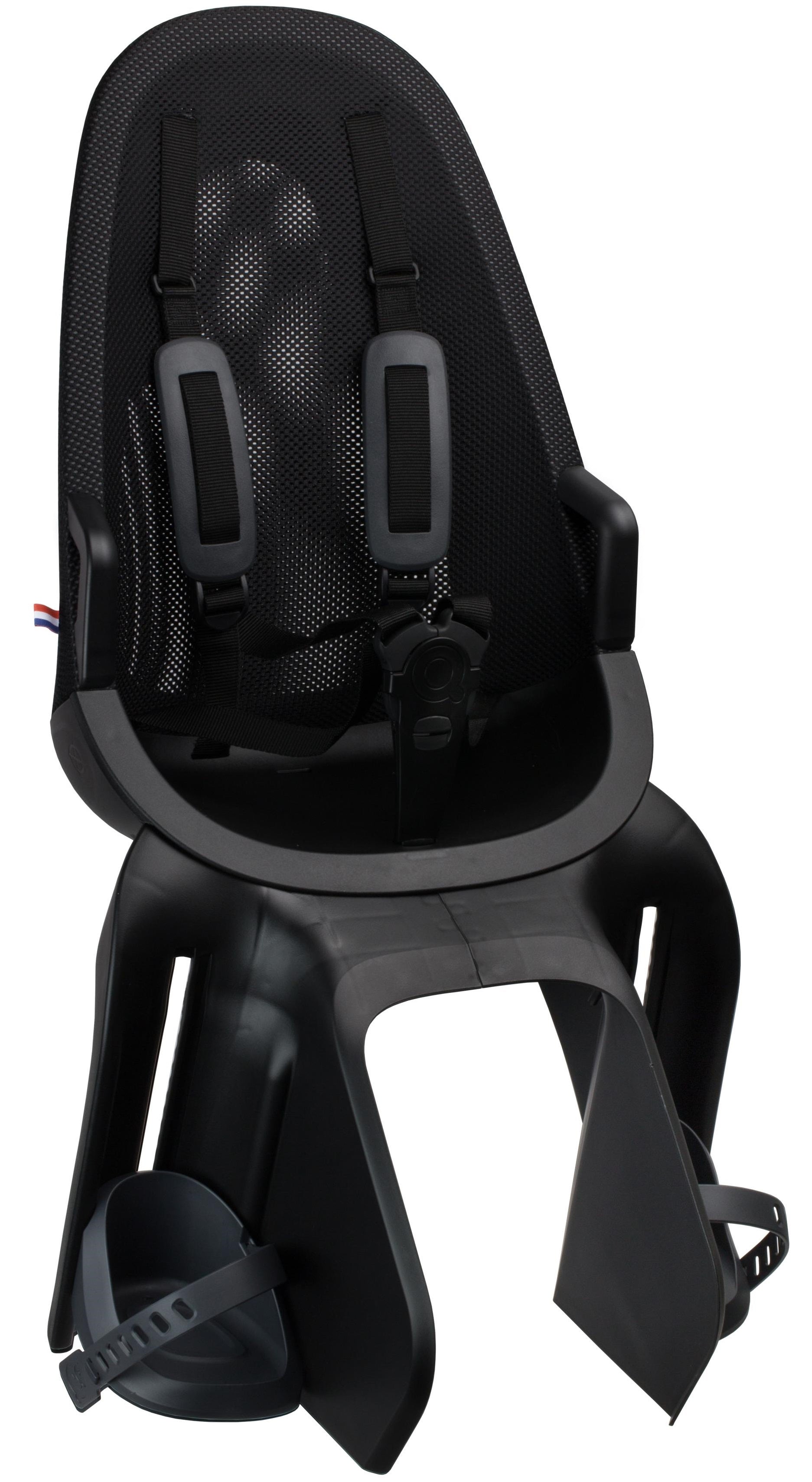 Kinderzitje achter Qibbel Air met dragerbevestiging (CFS) - black