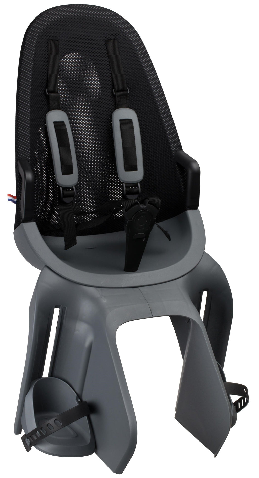 Kinderzitje achter Qibbel Air met dragerbevestiging (CFS) - sparkling silver