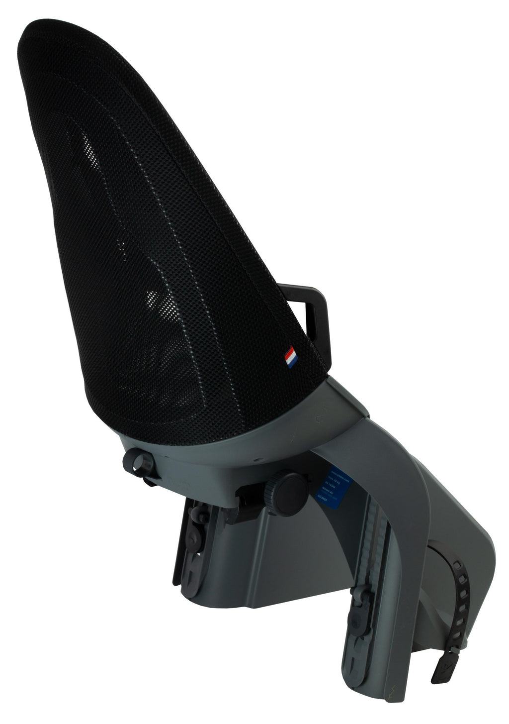 Kinderzitje achter Qibbel Air met dragerbevestiging (CFS) - sparkling silver