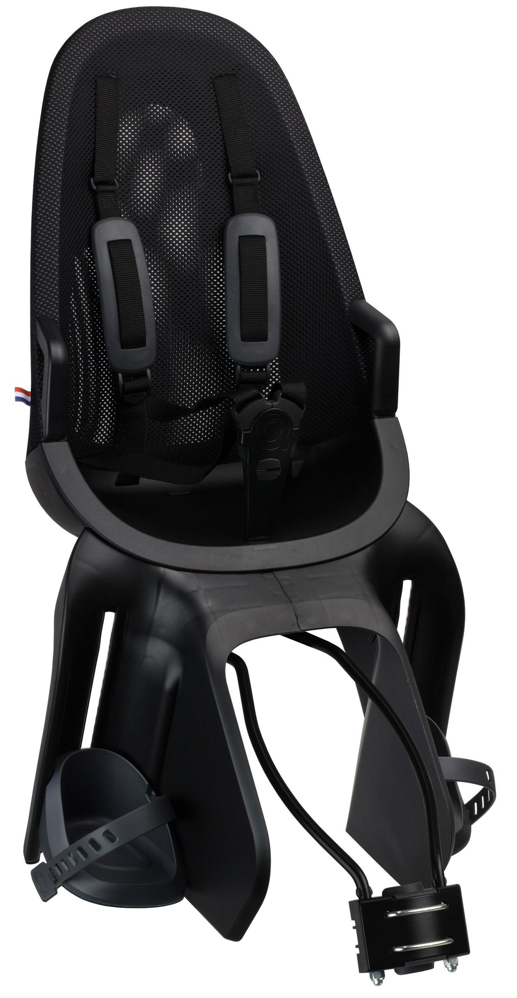 Kinderzitje achter Qibbel Air met framebevestiging (FF) - black