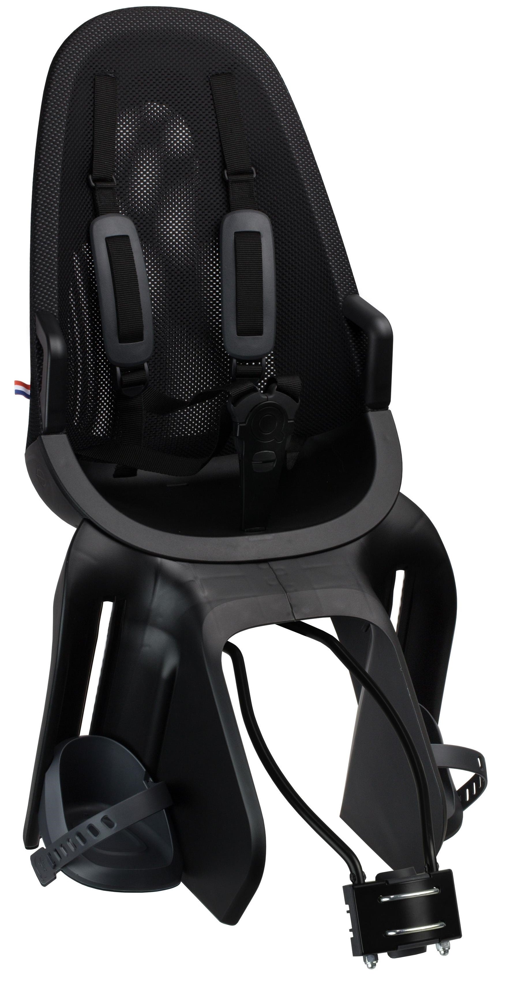Kinderzitje achter Qibbel Air met framebevestiging (FF) - black