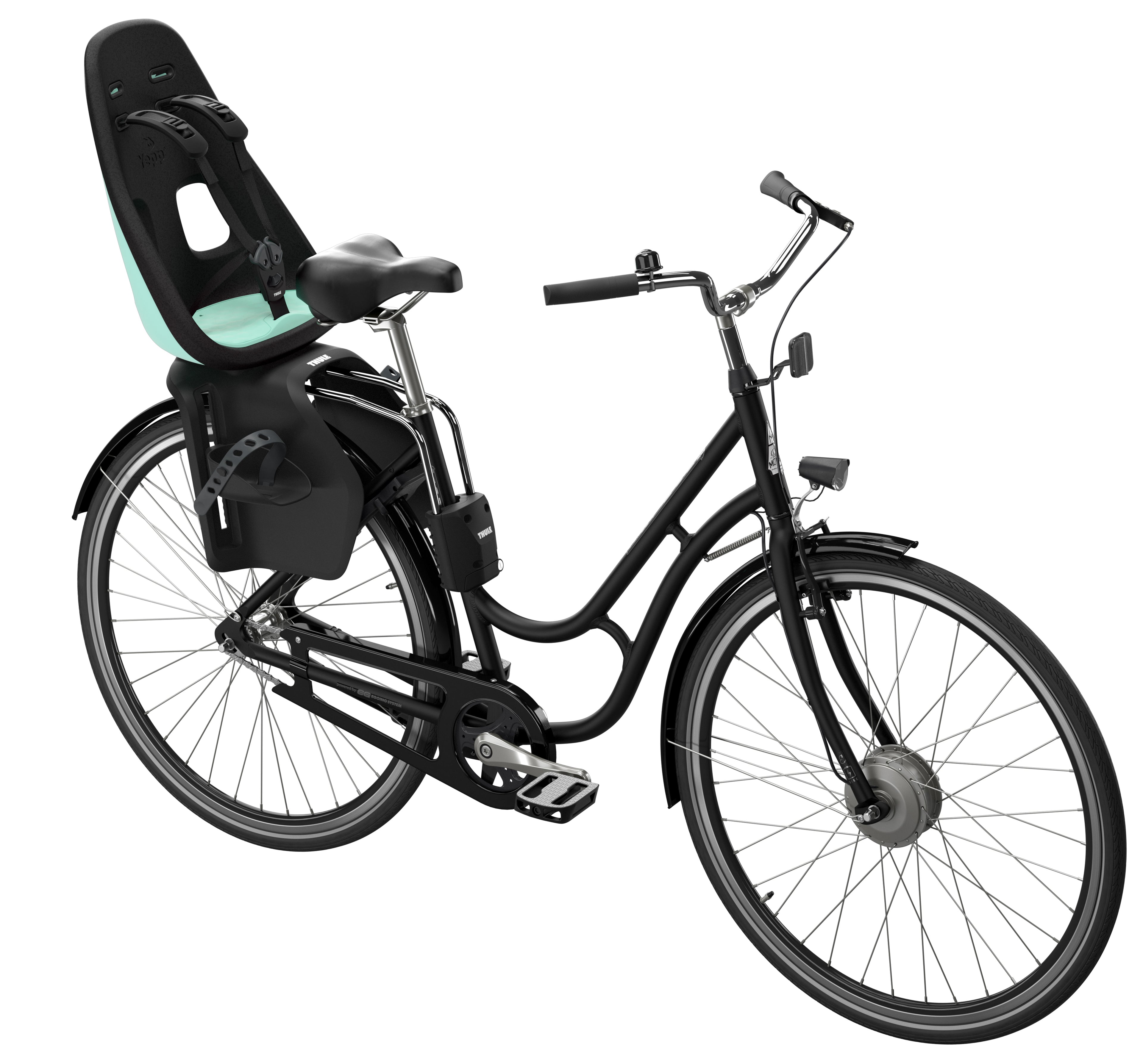 Kinderzitje achter Thule Yepp Nexxt Maxi voor framebevestiging (FM) - mint green
