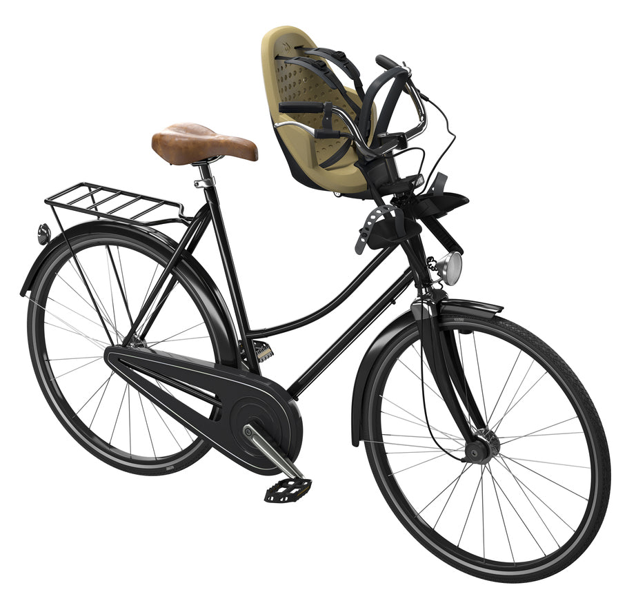 Kinderzitje voor Thule Yepp 2 Mini inclusief Mini SlimFit adapter - fennel tan