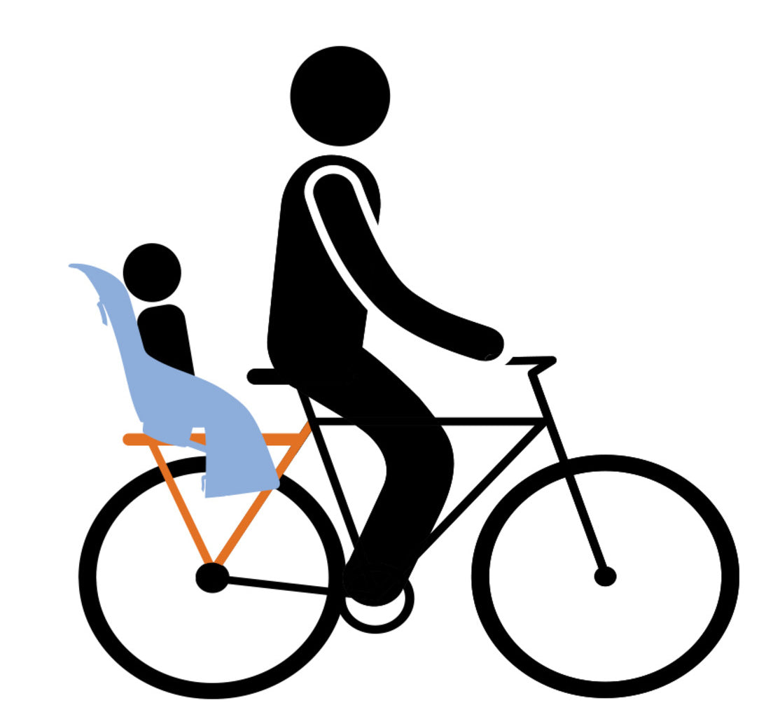 Kinderzitje achter Thule Nexxt Maxi voor bagagedragerbevestiging (RM) - momentum grey