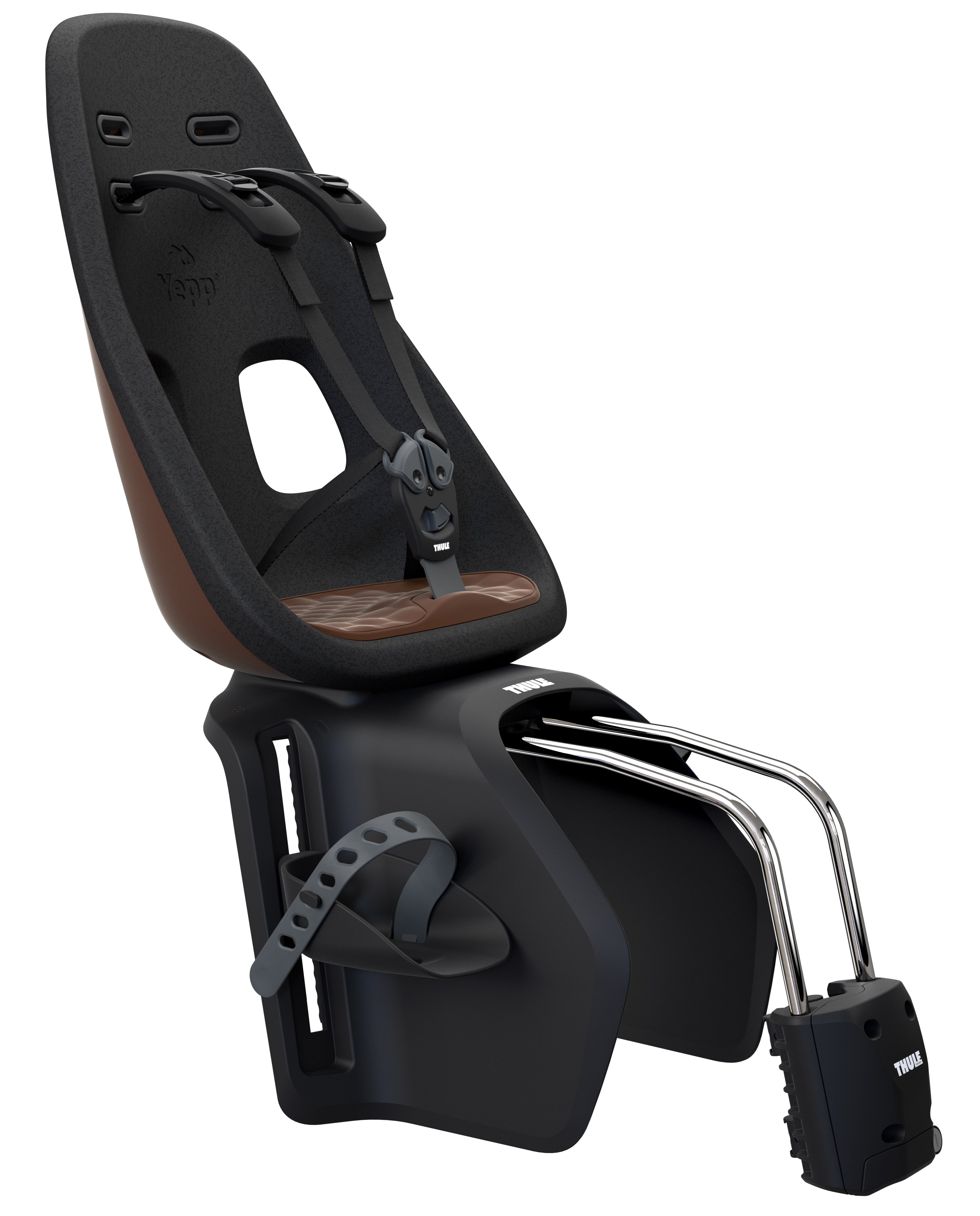 Kinderzitje achter Thule Yepp Nexxt Maxi voor framebevestiging (FM) - chocolate brown