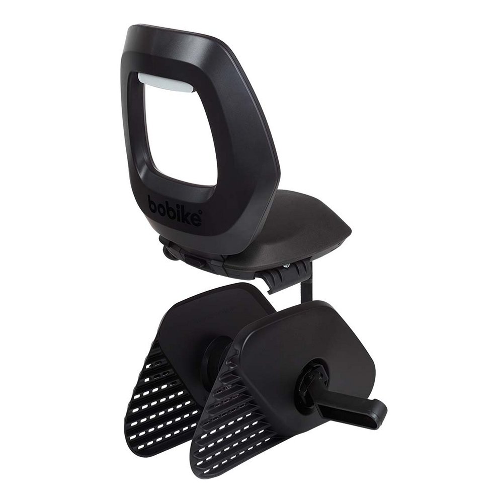 Kinderzitje achter Bobike One Junior black - dragermontage