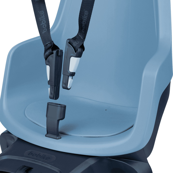 Kinderzitje achter Bobike One Maxi 1P & EB-D met frame- en dragerbevestiging - citadel blue