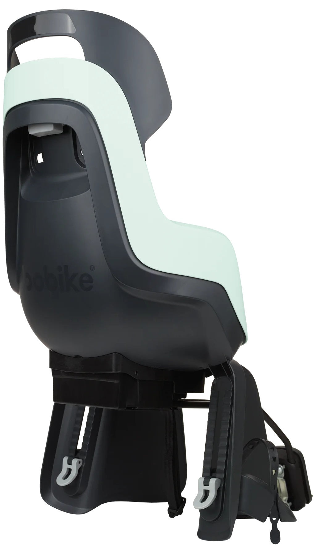 Kinderzitje achter Bobike GO Maxi met slaapstand - framebevestiging (FF) - marshmallow mint