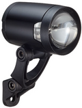 Koplamp Herrmans H-Black Pro dynamo - aan/uit functie - met houder - 200 lumen