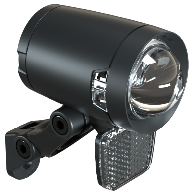 Koplamp Herrmans H-Black Pro E 6-12 Volt - met houder - 230 lumen