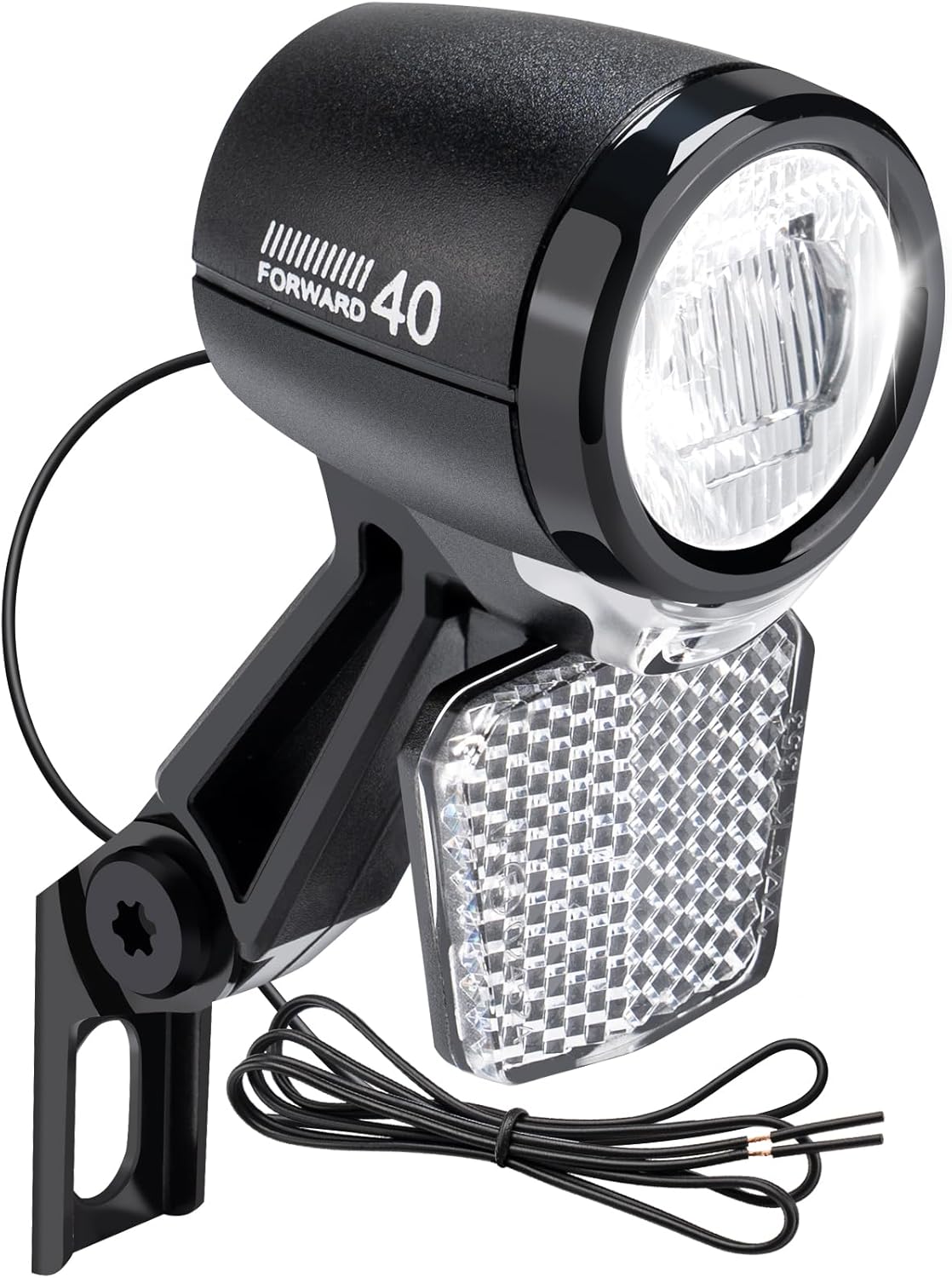 Koplamp Edge Urban 1 Led 30 Lux - 6V -48V - E bike