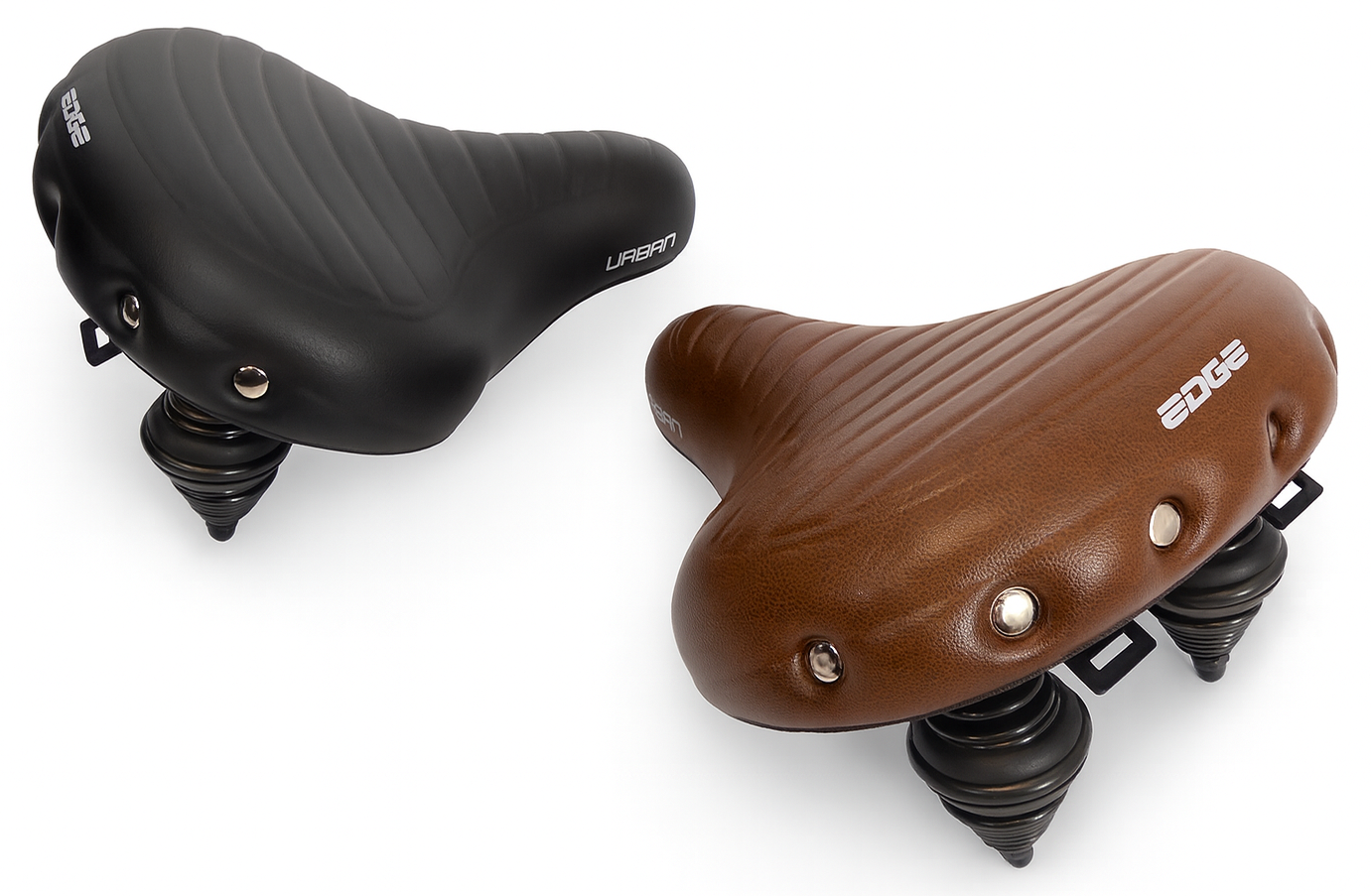 Fietszadel Edge Urban XL Wave - bruin