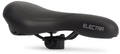 Fietszadel E-bike Edge Electra met handgreep en opbergruimte voor de Apple Air Tag - zwart