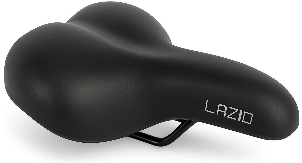 Fietszadel Edge Lazio - zwart