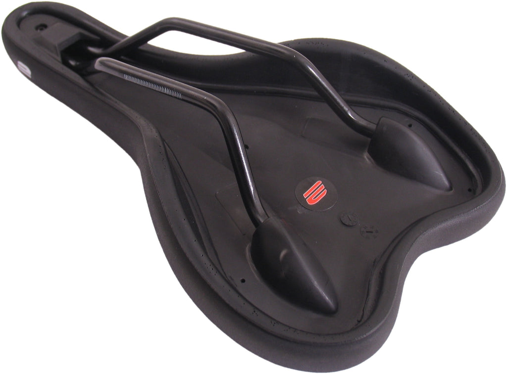 Fietszadel Edge Sporty - zwart (op kaart)