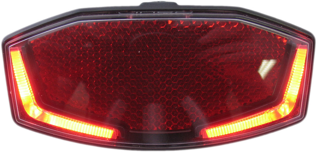 Dragerachterlicht Spanninga Lineo-Xb  80mm / incl.batterijen