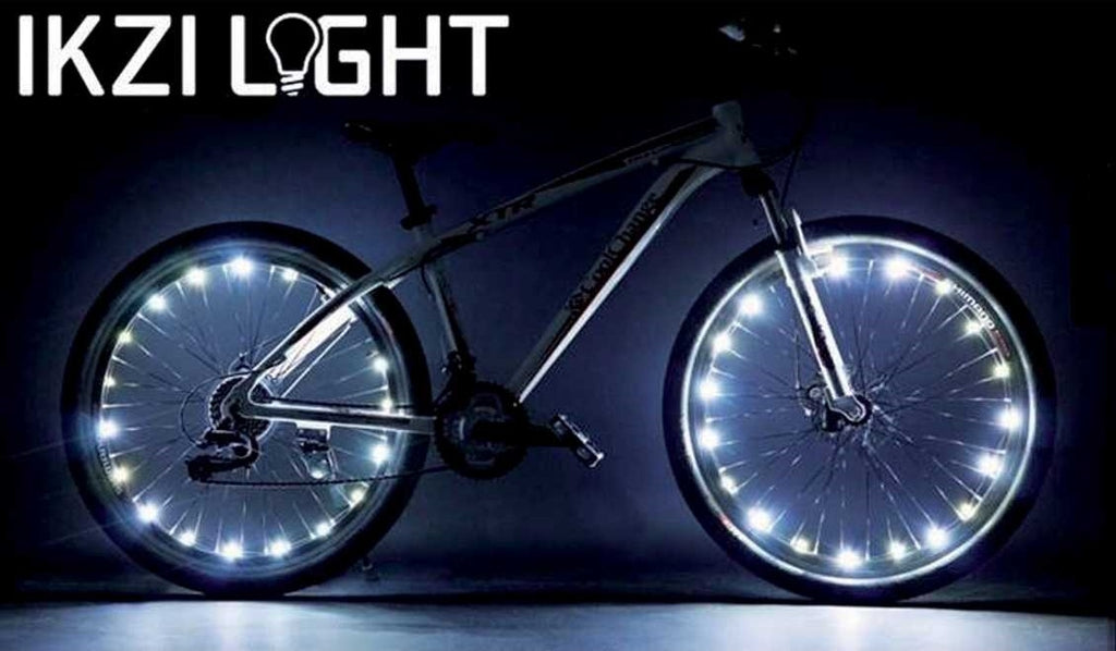 Wielverlichting IKZI voor 2 wielen - blauwe leds