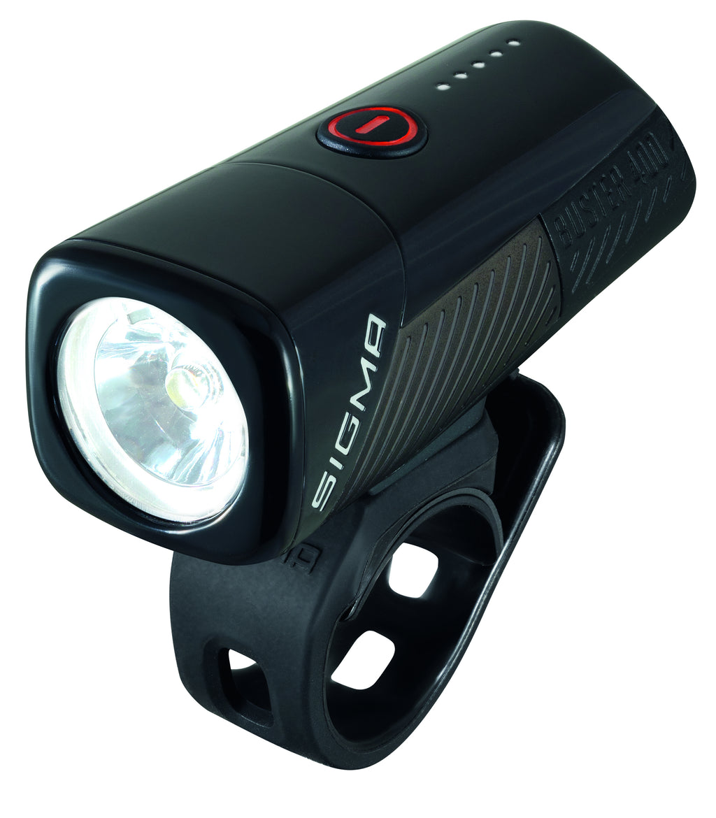 Koplamp Sigma Buster 400 met siliconenhouder
